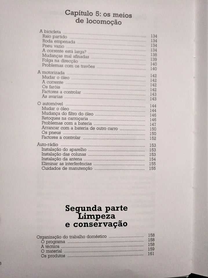 Livro sobre Reparações em casa