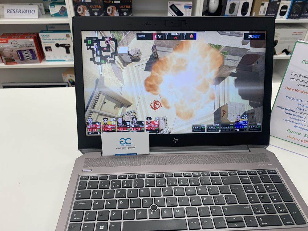 HP ZBook 15 G5 | i7-8550H | NVIDIA 4GB  | 1TB NVMe | 32GB RAM | Promoç