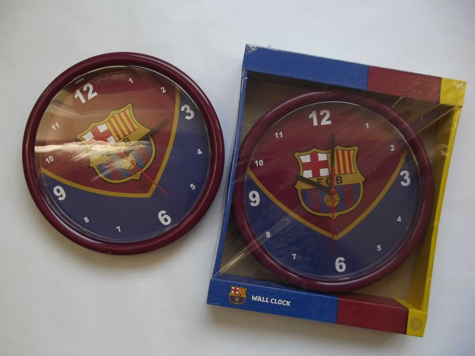 FC Barcelona zegar + piłeczka do golfa