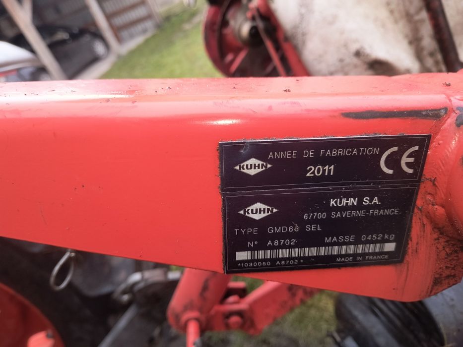 Kosiarka dyskowa kuhn gmd 66