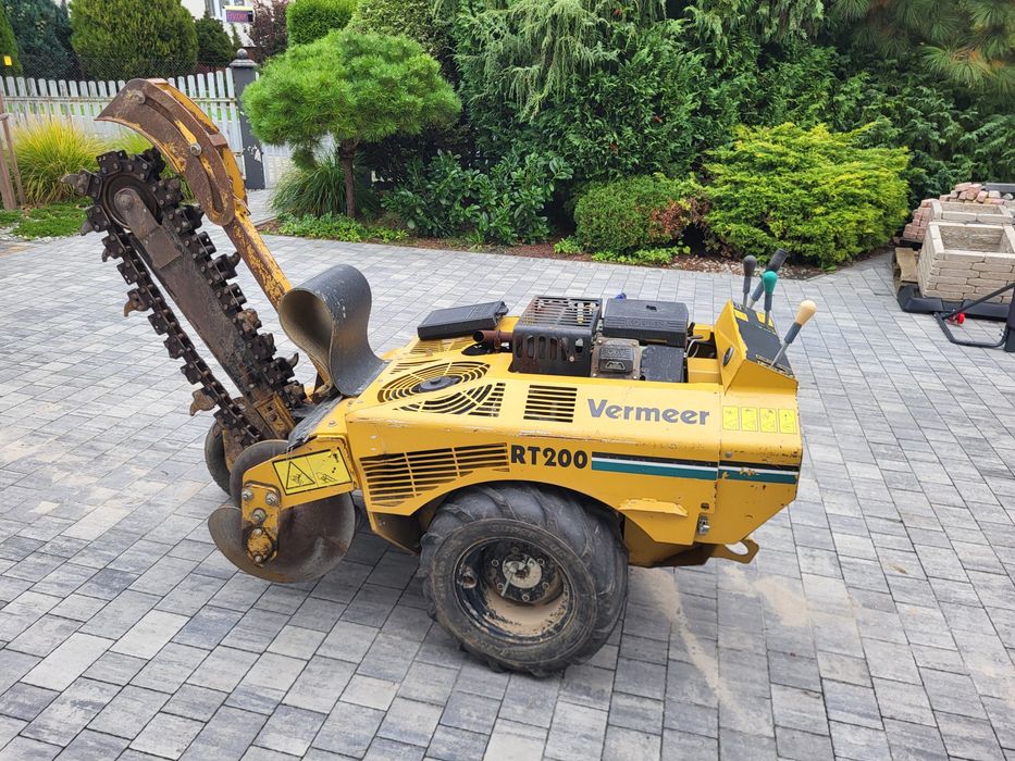 Koparka łańcuchowa Vermeer rt200