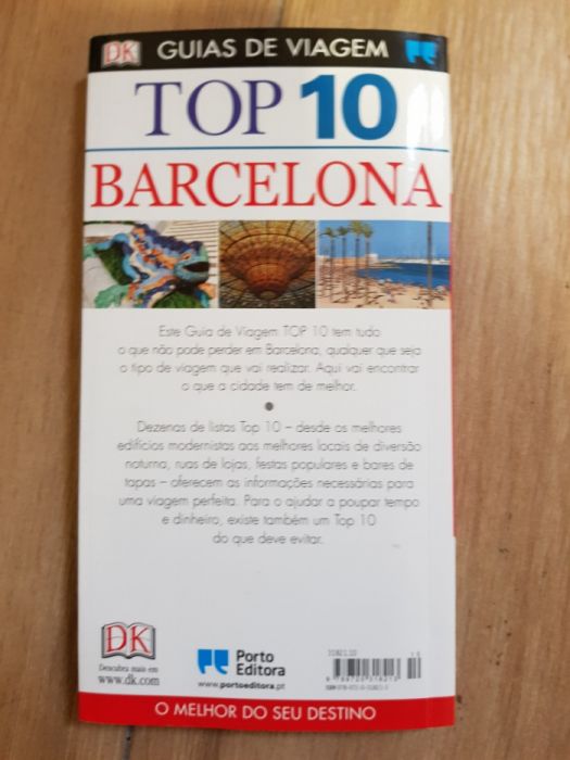 Livro - Guia de viagem - Barcelona