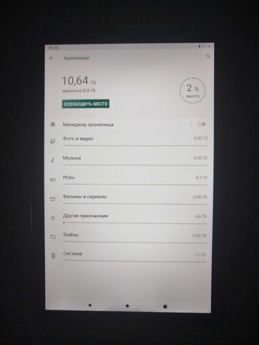 Продам новий планшет 12/512