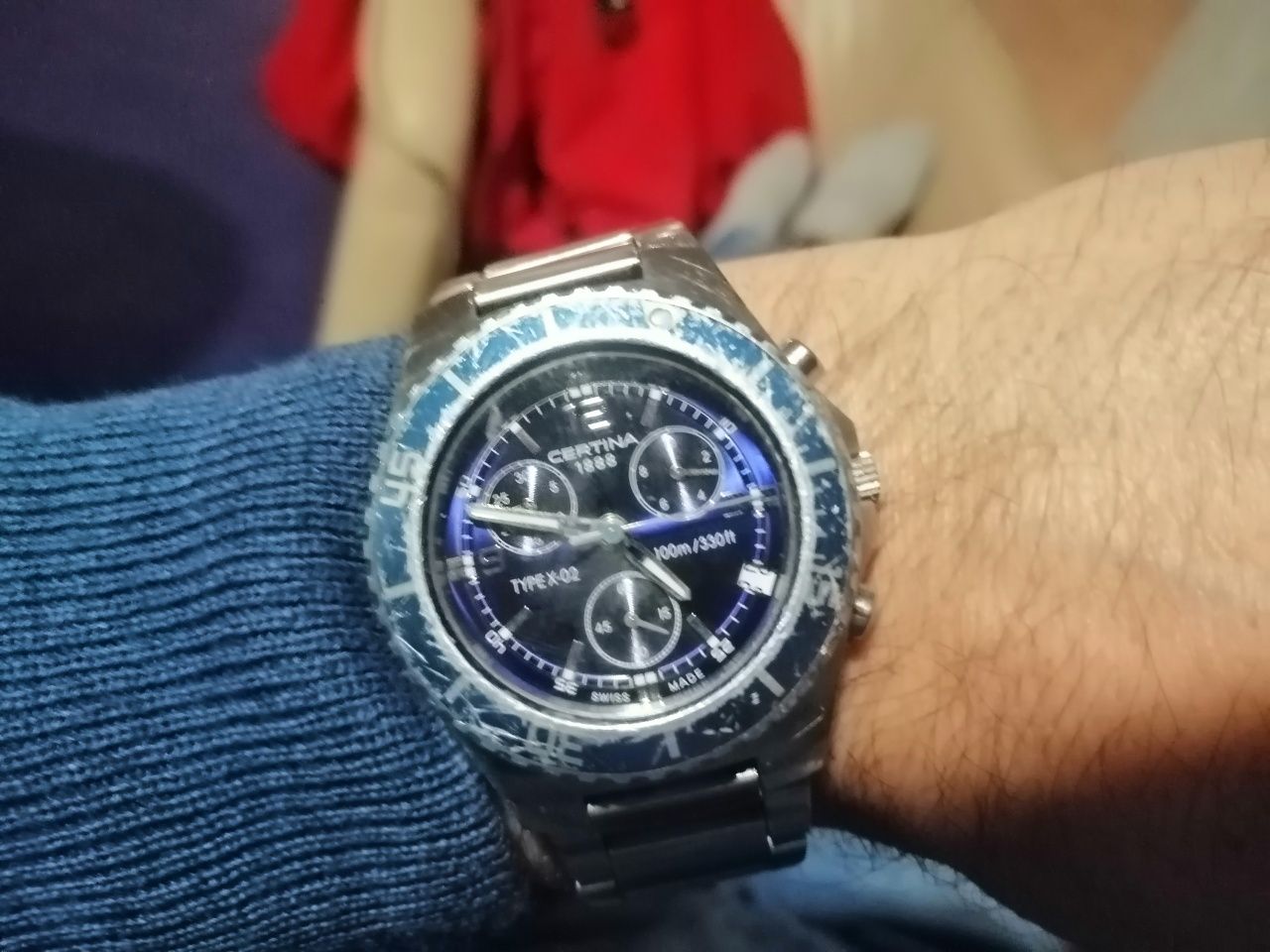 Zegarek CZYTAJ UWAŻNIE Certina Type X-02