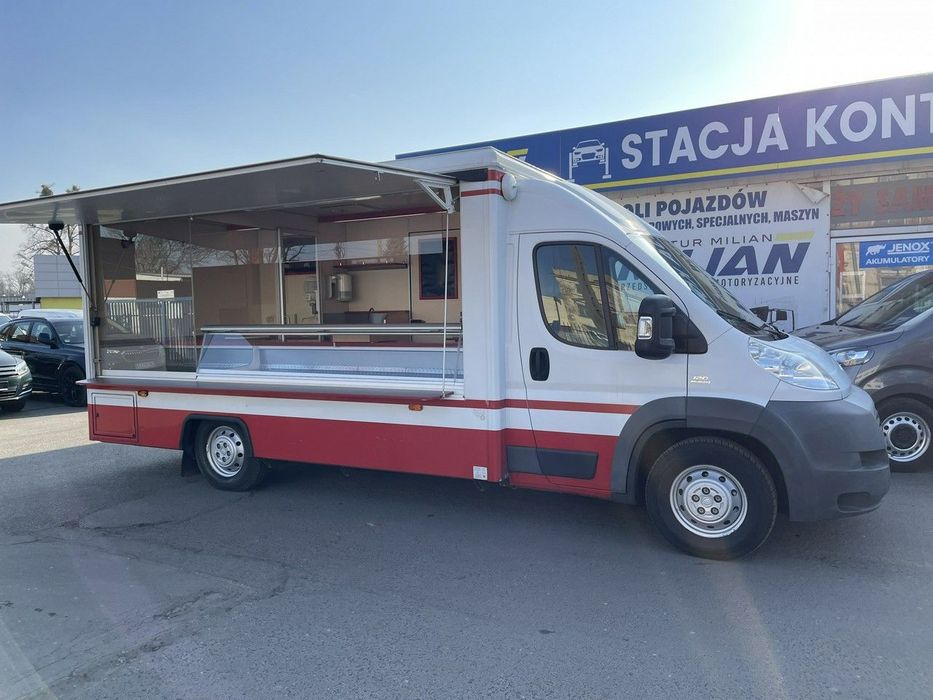 Fiat Ducato  Autosklep Gastronomiczny Food Truck Foodtruck Sklep bar 3500 Borco2011