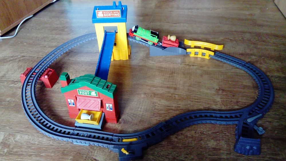 Tomek trackmaster stacja sortownicza Piotrusia