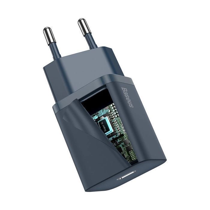 Baseus Super Si 1C szybka ładowarka USB C 20W PD + kabel Lightning 1m