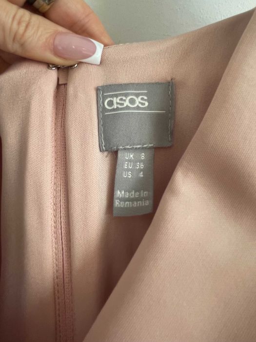 Vestido ASOS rosa