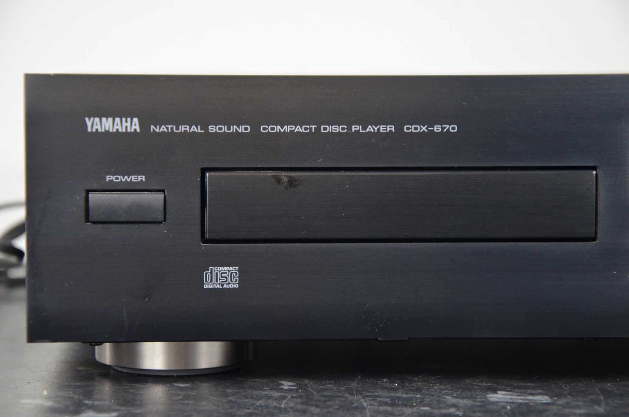 Odtwarzacz CD Yamaha CDX-670 czarny Okazja