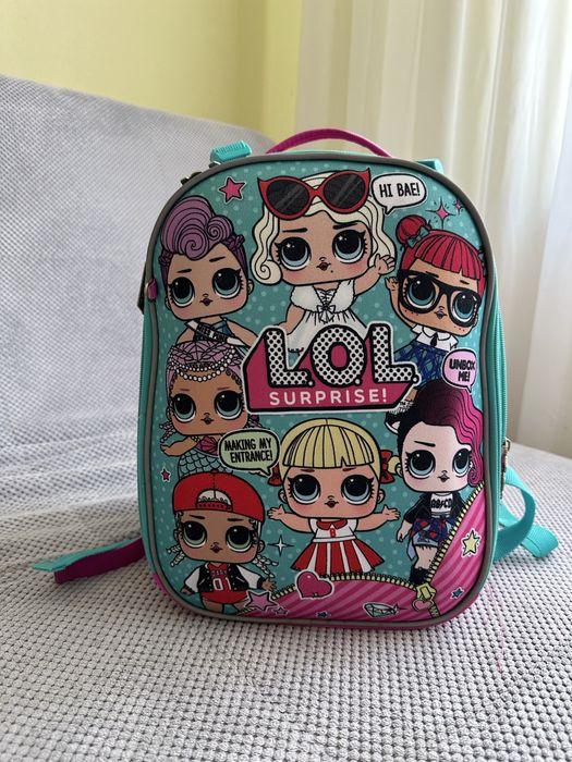 Рюкзак портфель ортопедичний твердий Yes LOL Лол для початкових класів