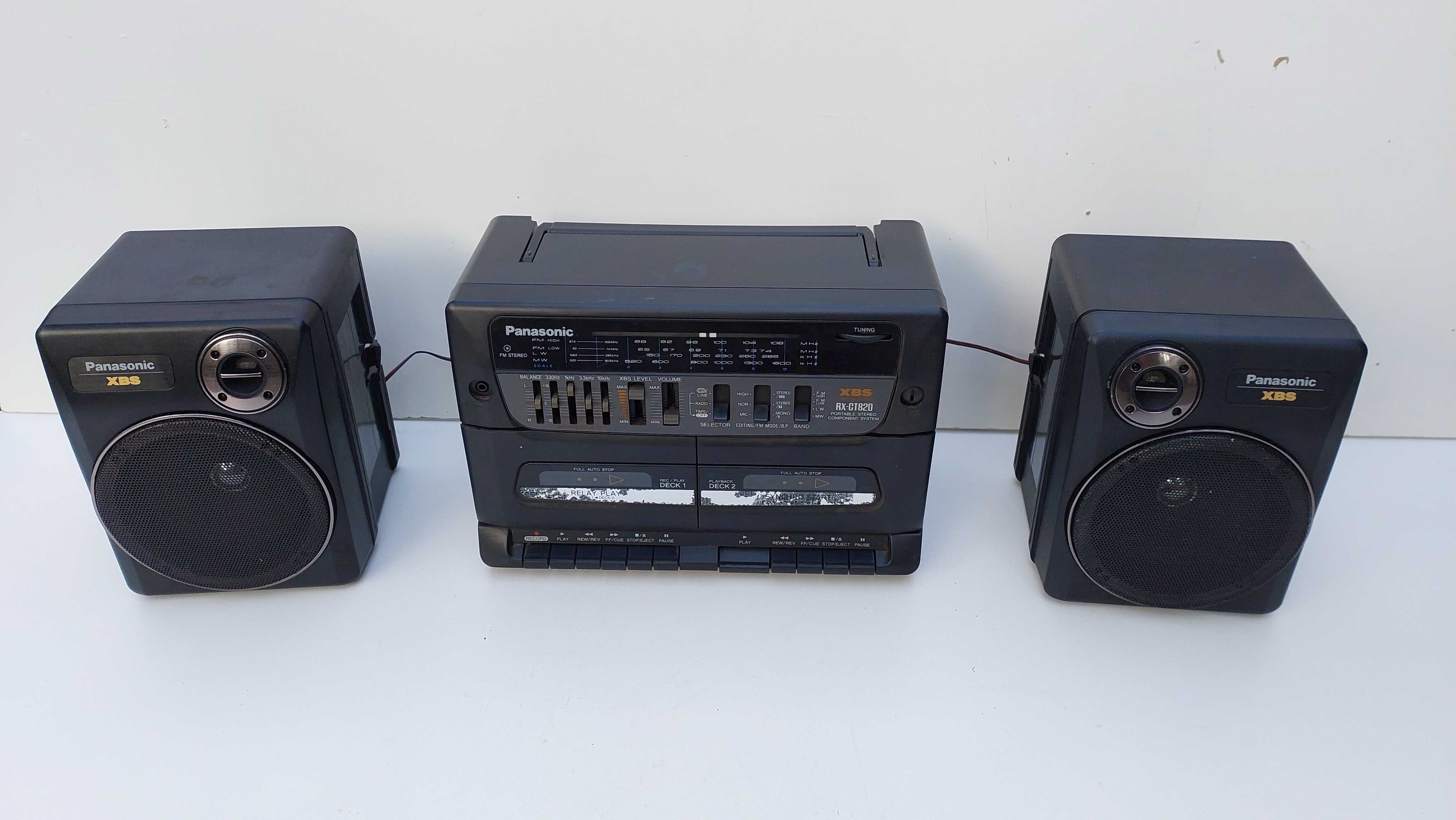 Panasonic RX-CT820 radio magnetofon korektor boombox 4 in 1
