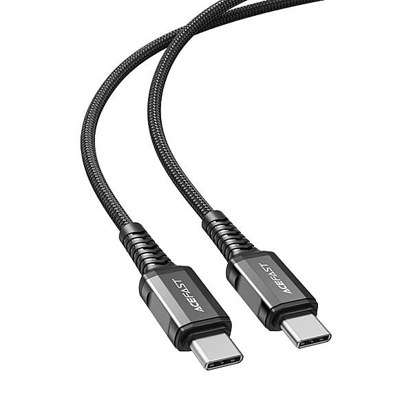 Kabel Acefast C1-03 Usb-c - Usb-c Pd Qc 60w 3a 480Mb/s 1,2m - czarny