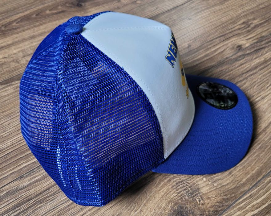 czapka z daszkiem New Era Trucker Food american mustard burger NOWA