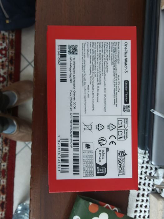 OnePlus Watch 3 selado