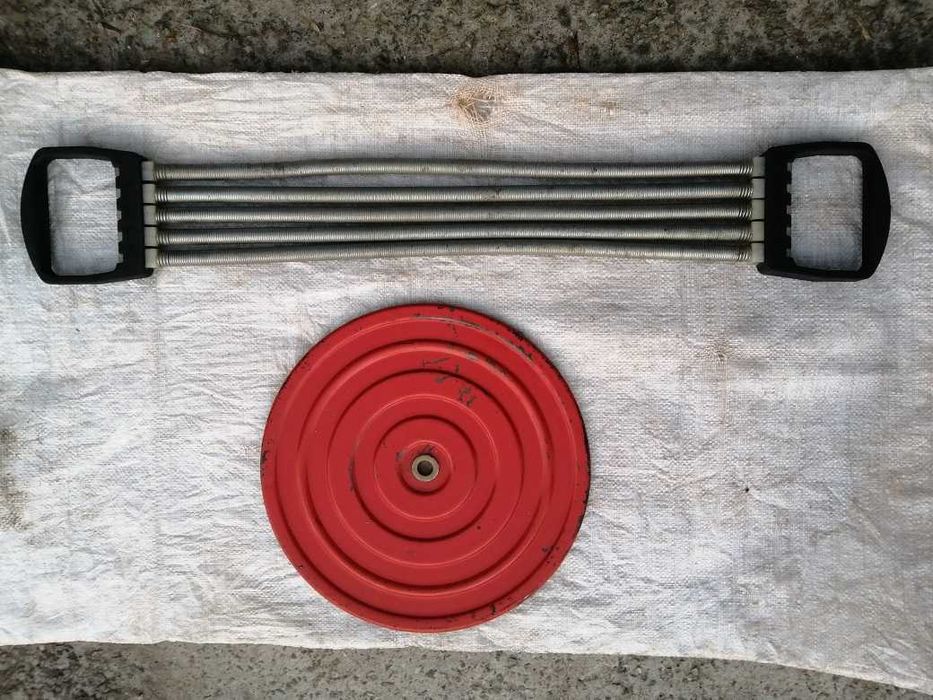 блины, гири, гантели, спортинвентарь.