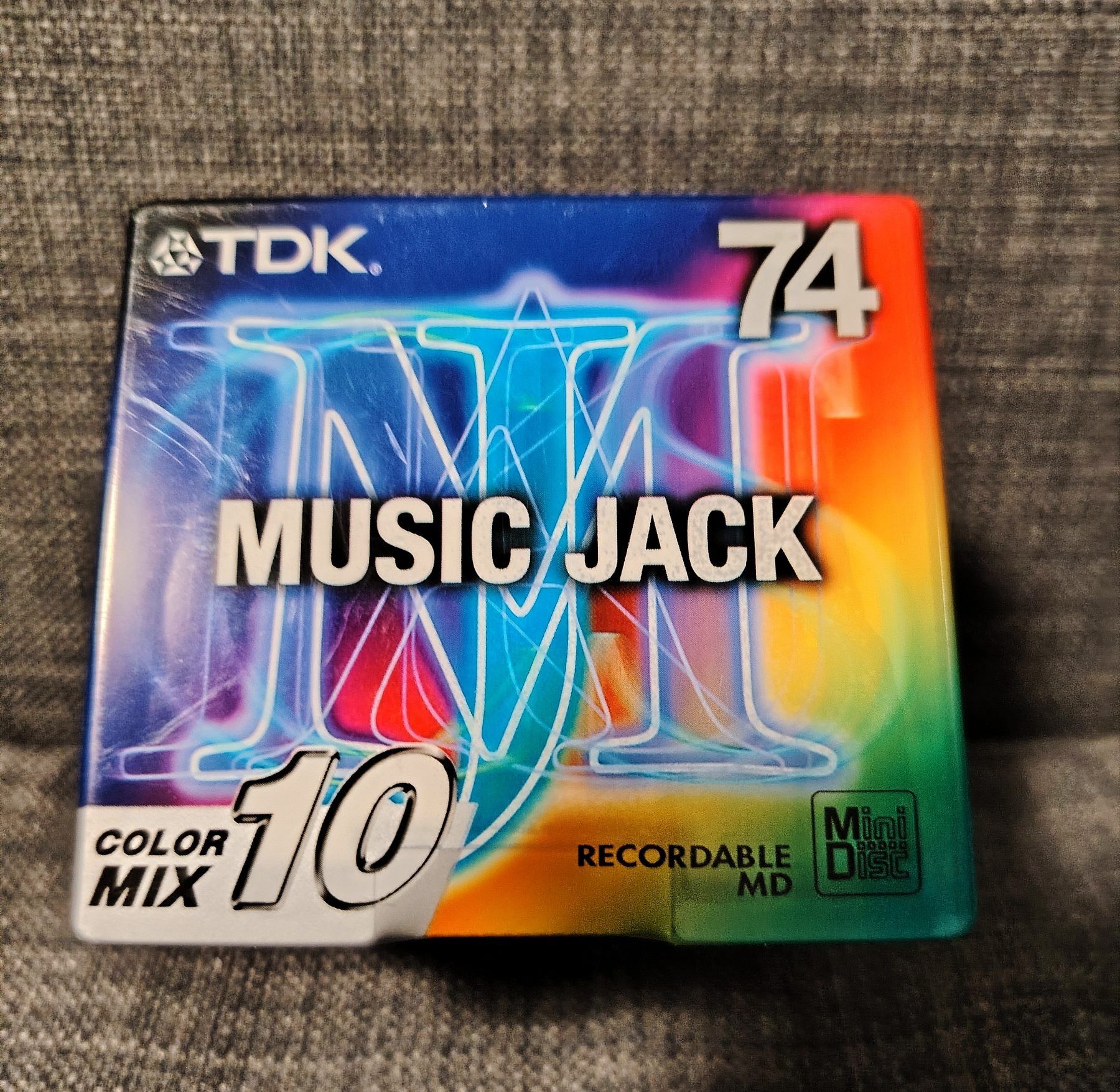 Минидиски, minidisc TDK Music Jack 74 min 10 дисков