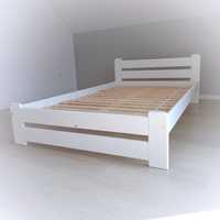 Nowe łóżko sosnowe  ze stelażem różne kolory i wymiary.