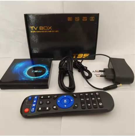 Box android T95 4 GB de RAM e 64 GB memória interna