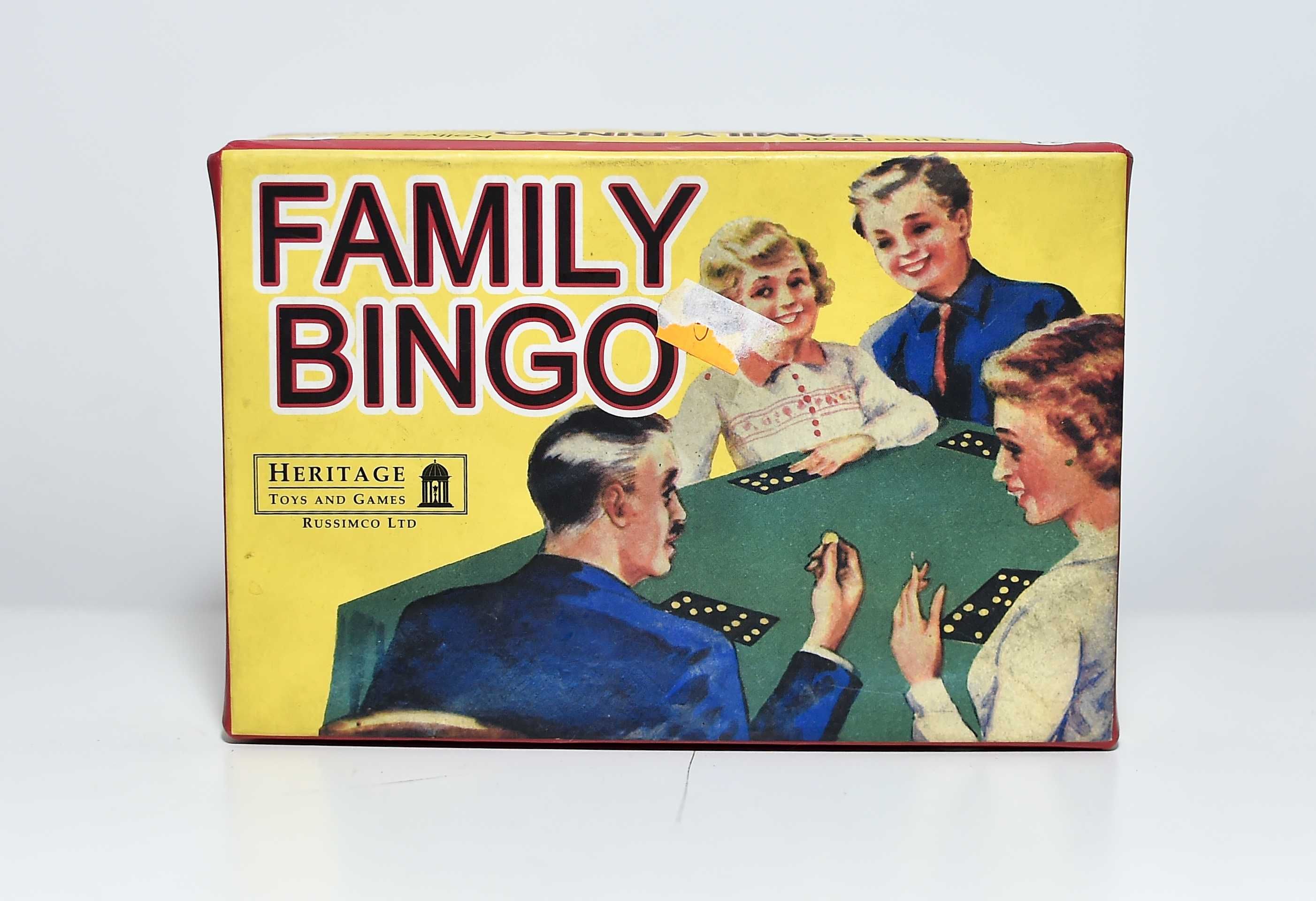Family Bingo Retro Game Ages 6+ Original 1950 Rules