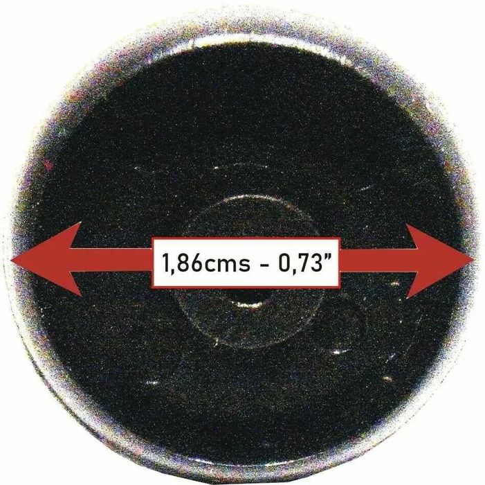 8 Rodas em plástico para restauro de modelos da JATO - Antigas
