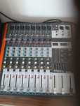 Mesa mistura de 8 canais