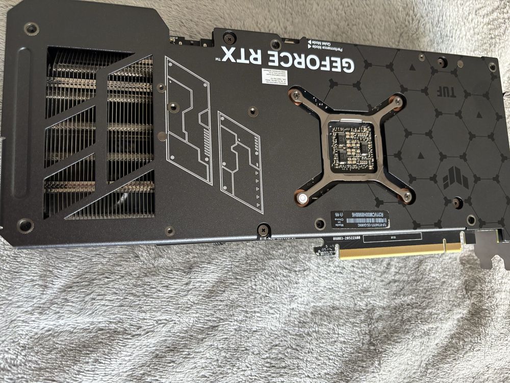 Karta graficzna ASUS TUF RTX 4070 TI GAMING 12 GB GDDR6X gamingowa