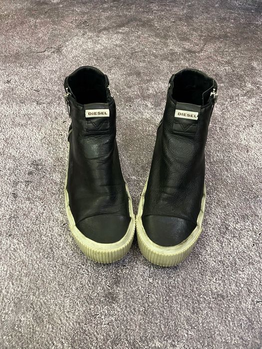 Rick Owens Diesel S-Quest High Top Opium shoes for man