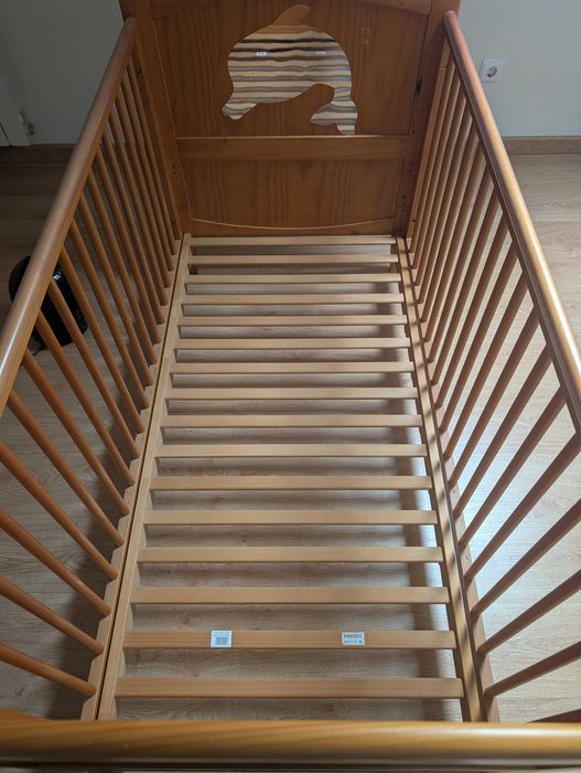 Berço cama madeira criança bebe