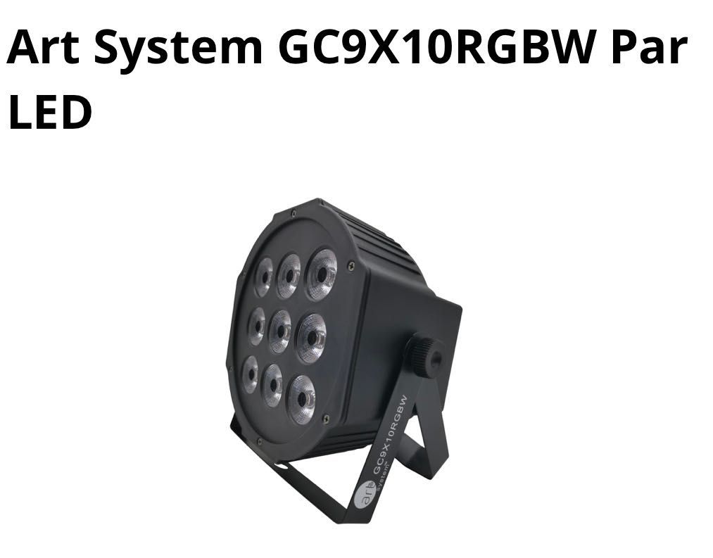 PAR LED 9X10 RGB