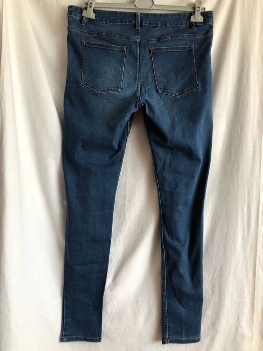 spodnie damskie jeansowe 42