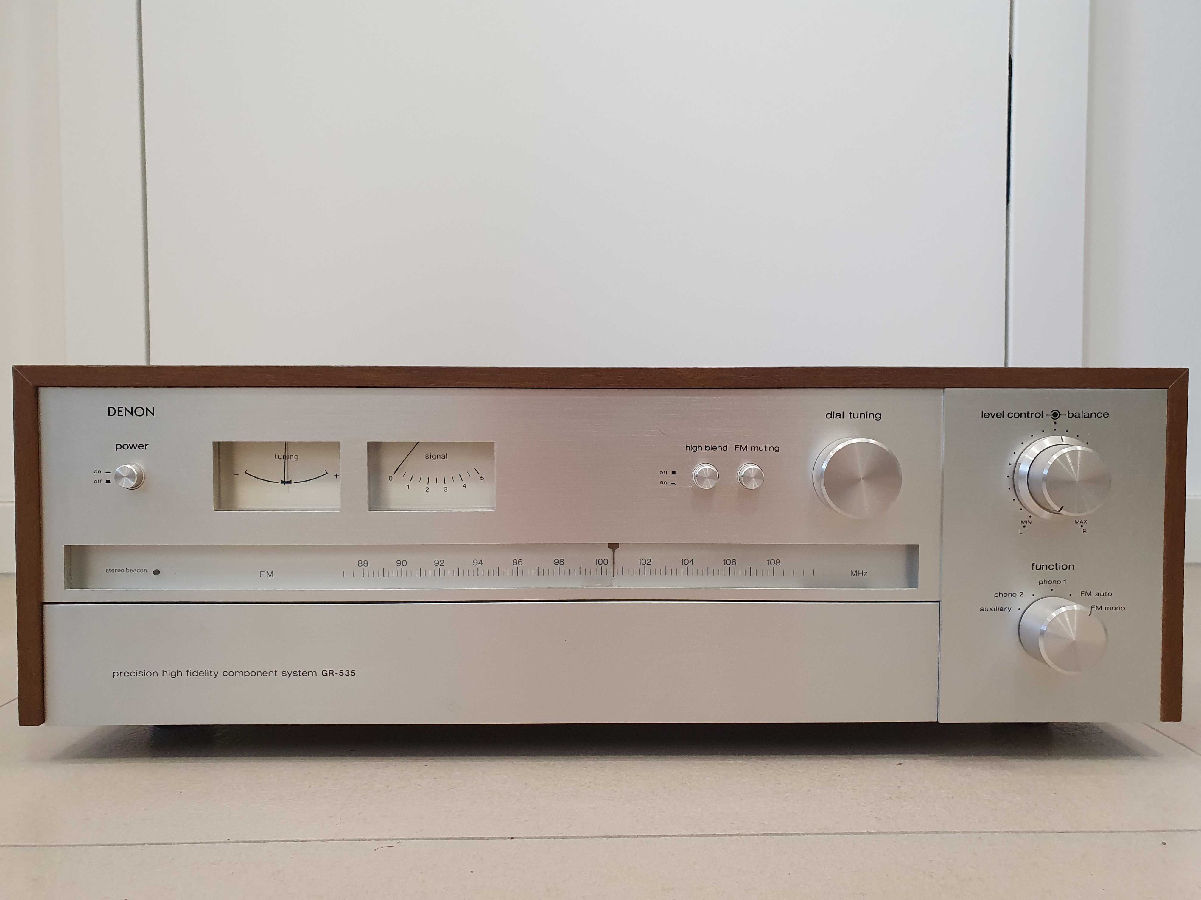 DENON GR 535 Stereo Ampituner Receiver Japonia zadbany