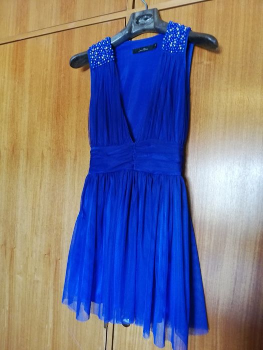 Vestido cerimónia Azul