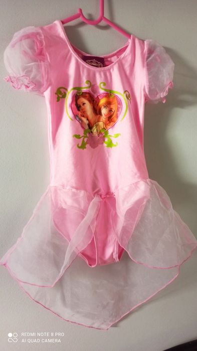 Zaczarowana body strój balet 122/128