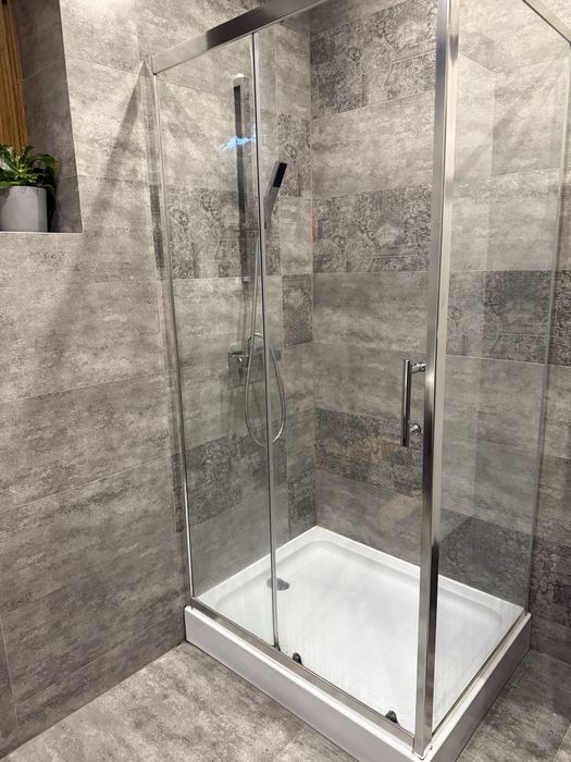 Kabina prysznicowa szklana 80x100