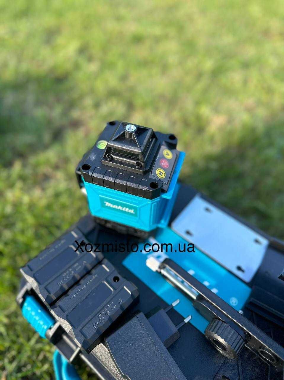 Лазерный уровень Makita в кейсе 16-линейный 4D нивелир 16 лучей