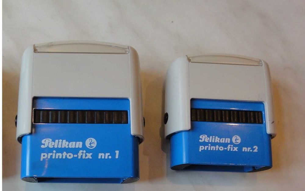 Штампи Pelikan printo-fix, Німеччина +