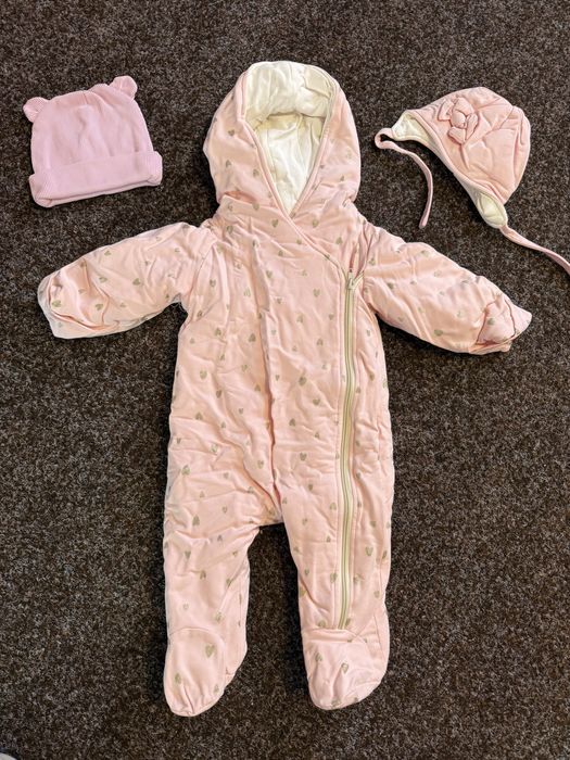 Осінь-весна комбінезон і шапочки 68 розмір