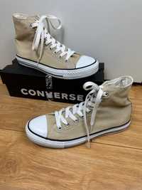 Trampki Converse Chuck Taylor All Star high canvas beige