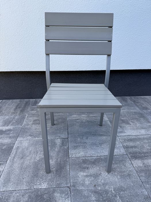 Meble ogrodowe bialo szare