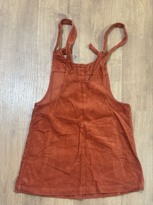 Saia Jardineira com botões - S