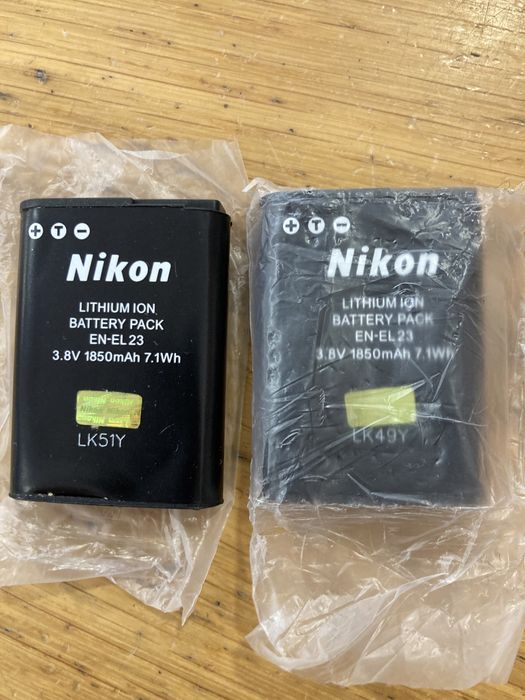 Bateria Nikon EN-EL23 3.8V 1850mAh 7.1Wh - Novo