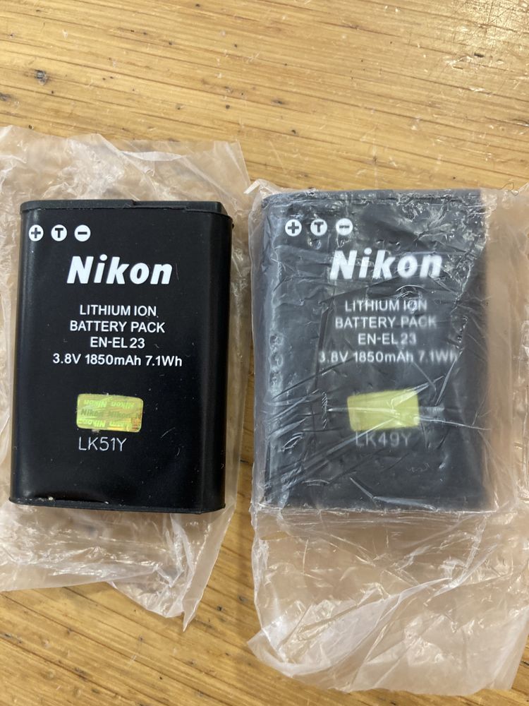 Bateria Nikon EN-EL23 3.8V 1850mAh 7.1Wh - Novo