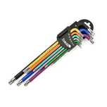 Klucze torx długie T10-T50 9el kolorowe Tvardy