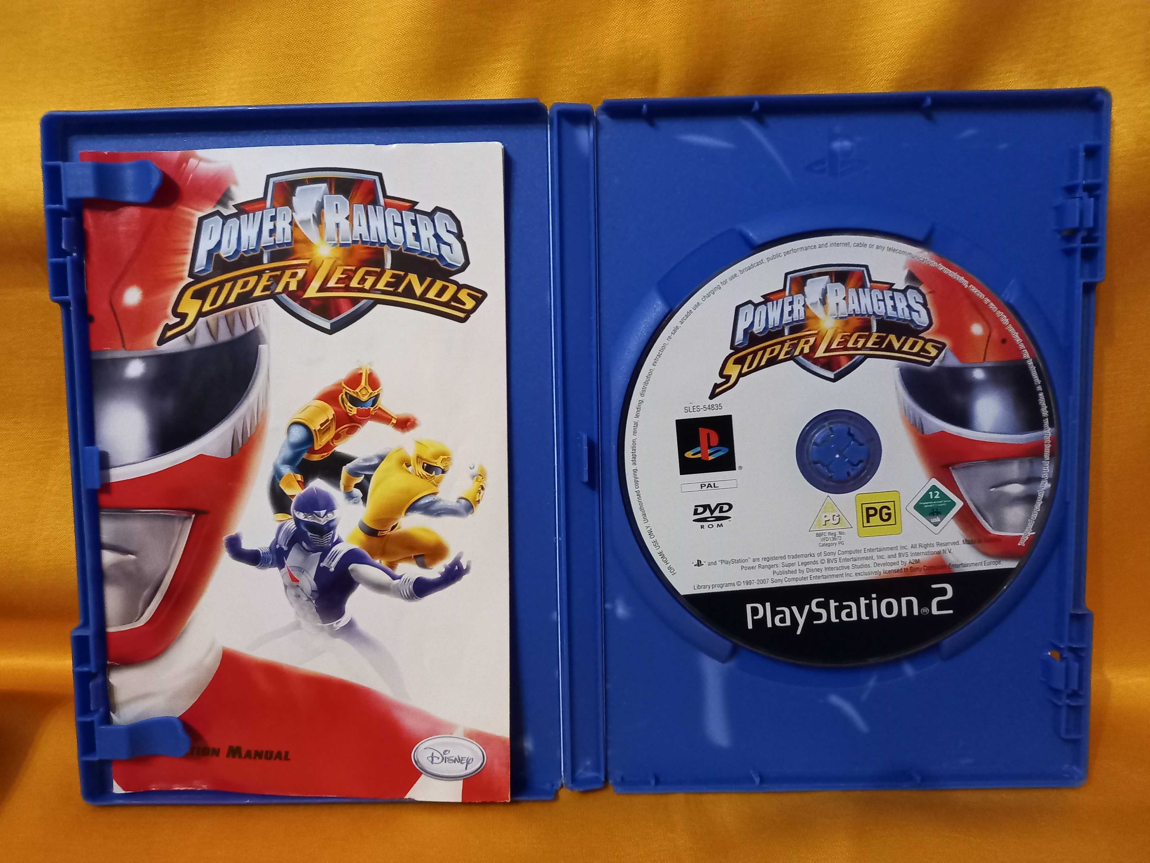 Gra Power Rangers Super Legends PS2 PlayStation 2