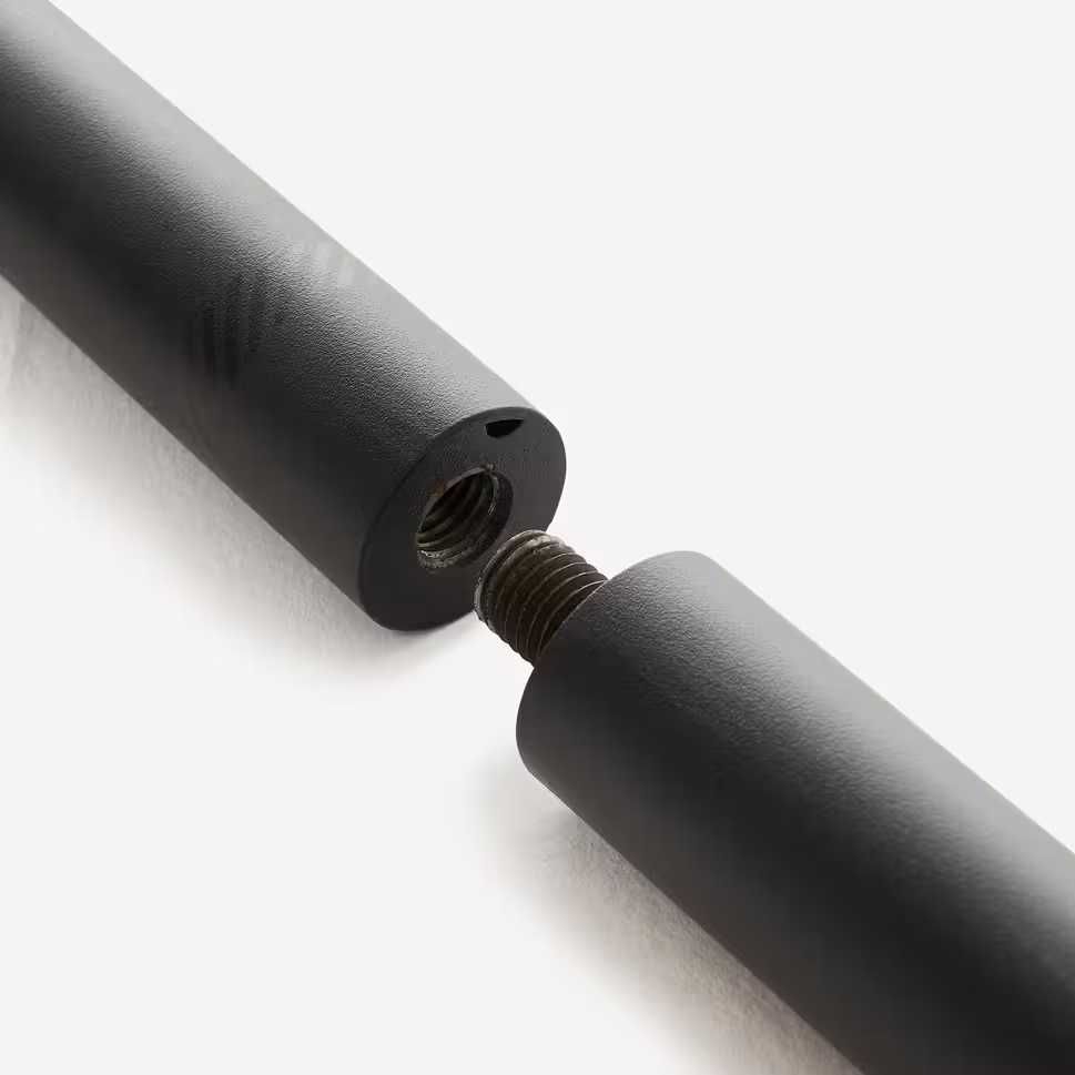 Barra Reforço Musculação + 2 Elásticos 15 kg - Decathlon - COMO NOVO