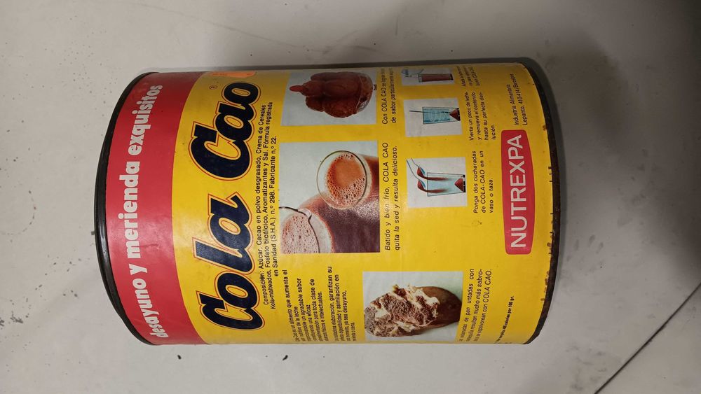 Lata de Cola Cao de 1982 - 2 kg