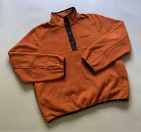 Флисовая кофта шерпа Carhartt Wip Orange Balck Fleece Nylon Patagonia