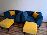 Fotel pufa sofa poduszki