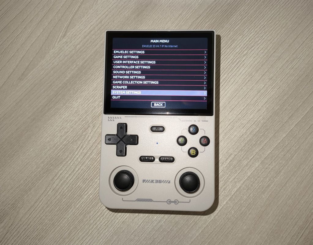 Портативна ігрова консоль Kinhank K36 ( R36S ) Handheld 64GB
