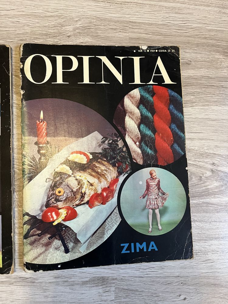 OPINIA magazyn czasopismo PRL 3 numery